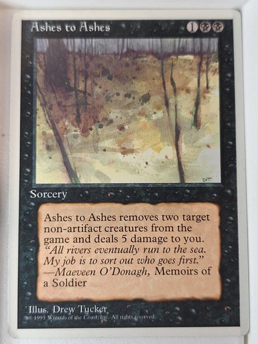 Ashes to Ashes
