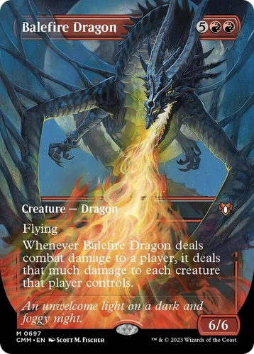 Balefire Dragon [Borderless Foil] #