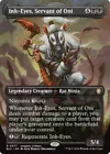 Ink-Eyes, Servant Of Oni [Borderless Foil] #