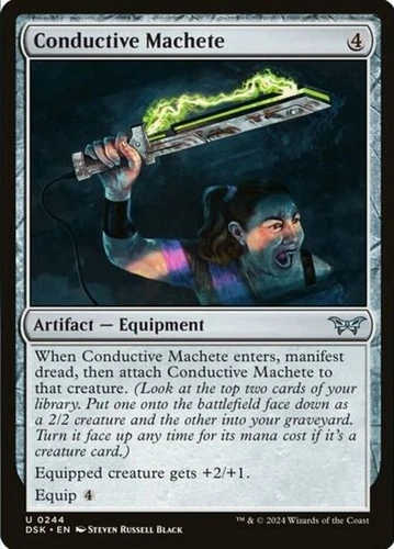 Conductive Machete [Foil] #