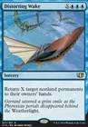 Distorting Wake