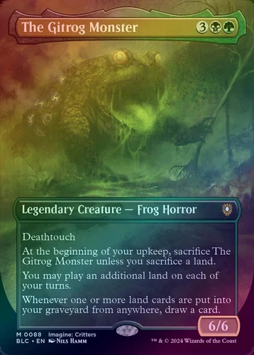 The Gitrog Monster [Borderless Foil] #