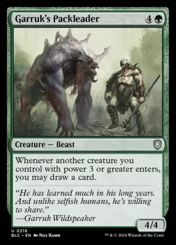 Garruk's Packleader #