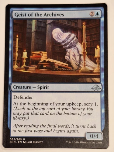 Geist of the Archives