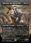 Ink-Eyes, Servant Of Oni [Borderless Foil] #