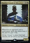 Kambal, Consul of Allocation