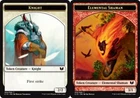 Knight Token & Elemental Shaman Token