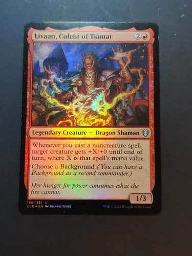 Livaan, Cultist of Tiamat [Foil] #