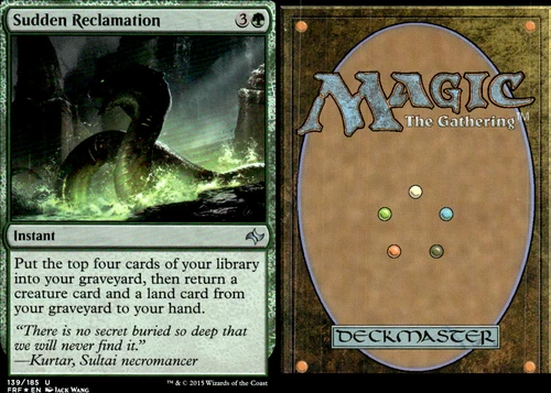 Sudden Reclamation