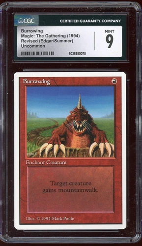 Burrowing