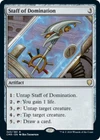 Staff of Domination [Extended Art Foil] #