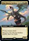Two-Headed Hellkite [Extended Art] #
