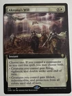 Akroma's Will [Extended Art Foil] #