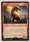 Flaming Tyrannosaurus #