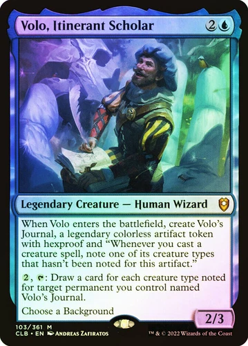 Volo, Itinerant Scholar [Foil] #