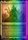 Hazezon, Shaper of Sand [Etched Foil] #