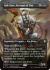 Ink-Eyes, Servant Of Oni [Borderless Foil] #