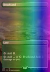 Brushland [Borderless Foil] #