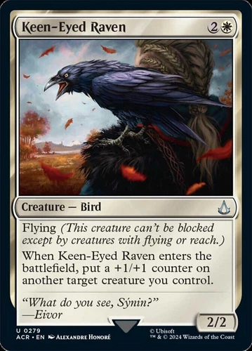 Keen-Eyed Raven #