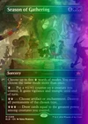 Season Of Gathering [Borderless Foil] #