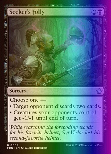 Seeker's Folly [Foil] #