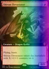 Shivan Devastator [Extended Art Foil] #