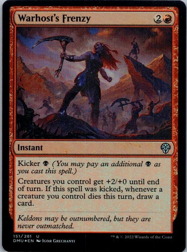 Warhost's Frenzy [Foil] #
