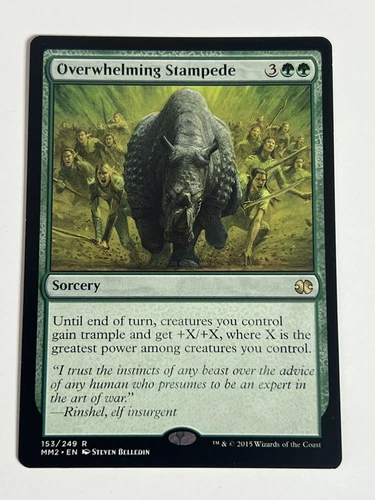 Overwhelming Stampede