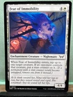 Fear of Immobility [Foil] #