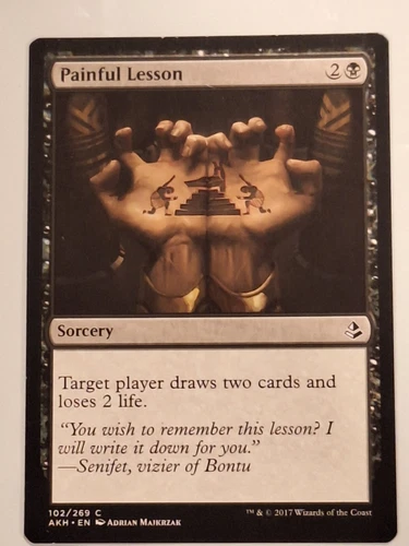 Painful Lesson