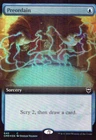 Preordain [Extended Art Foil] #