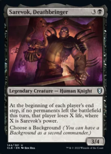 Sarevok, Deathbringer #
