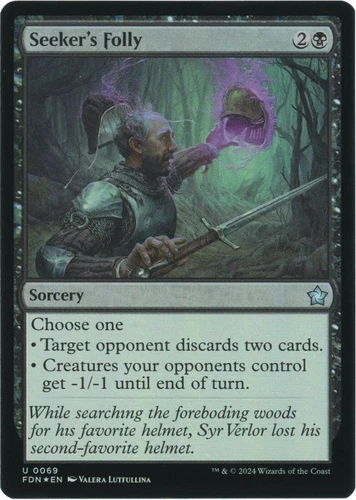 Seeker's Folly [Foil] #