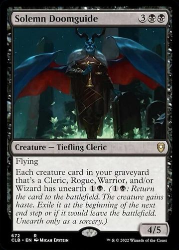 Solemn Doomguide [Extended Art] #