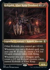 Rohgahh, Kher Keep Overlord [Etched Foil] #