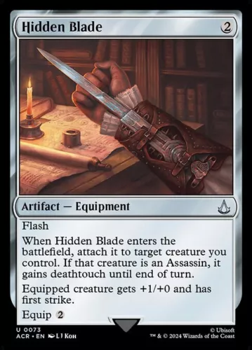 Hidden Blade [Etched Foil] #