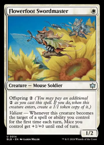 Flowerfoot Swordmaster [Foil] #
