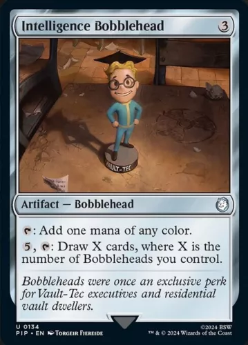 Intelligence Bobblehead [Foil] #
