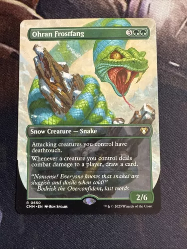 Ohran Frostfang [Borderless Foil] #