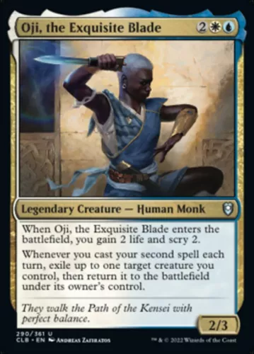 Oji, the Exquisite Blade #