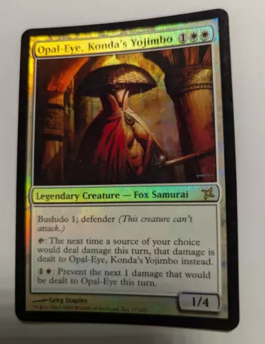 Opal-Eye, Konda's Yojimbo