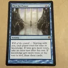 Plea for Power