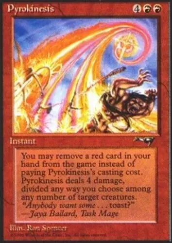 Pyrokinesis