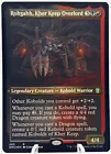Rohgahh, Kher Keep Overlord [Etched Foil] #