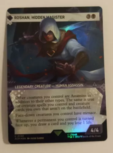 Roshan, Hidden Magister [Etched Foil] #