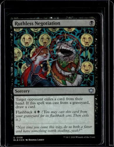 Ruthless Negotiation [Foil] #