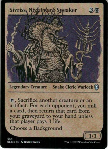 Sivriss, Nightmare Speaker [Showcase] #