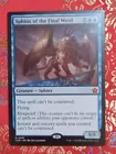 Sphinx of the Final Word #