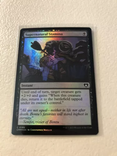 Supernatural Stamina