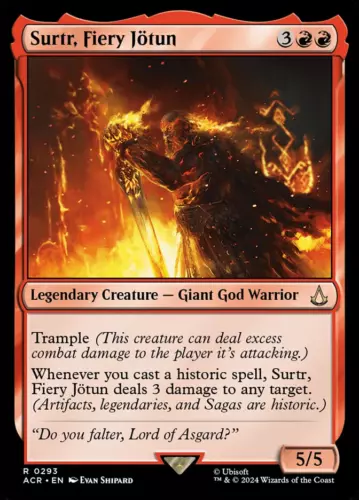 Surtr, Fiery Jotun #